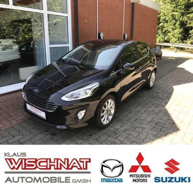 Schwarz Gebraucht 2020 Ford Fiesta Titanium Kleinwagen | 10.990 € (Fairer Preis) - Bild 1/4