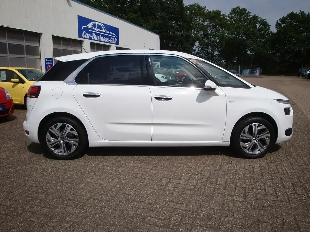 Gebraucht Citroën C4 SpaceTourer Exclusive 116 PS (85 kW) 2014 Weiß Van / Kleinbus