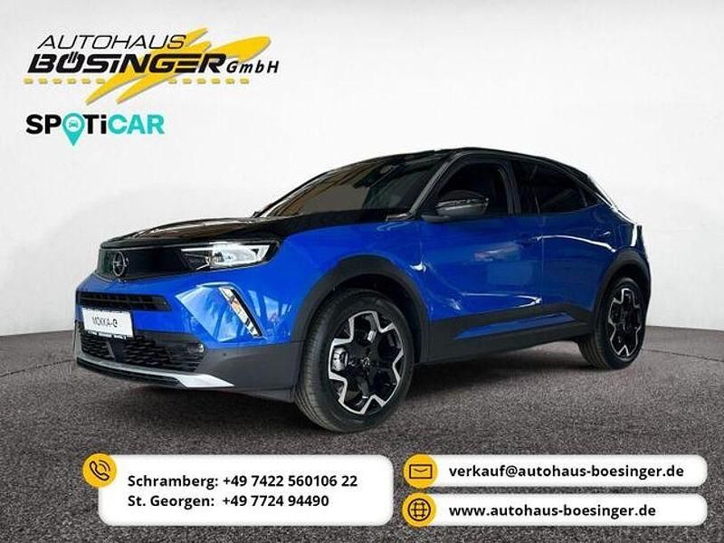 Blau Gebraucht 2023 Opel Mokka-e Ultimate SUV | 32.900 € - Bild 1/4