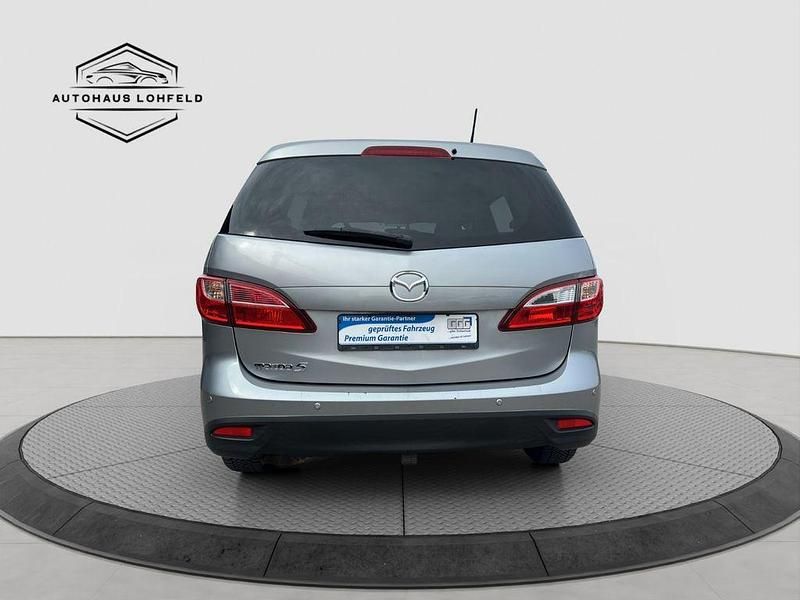 Gebraucht Mazda 5 Center-Line 150 PS (110 kW) 2011 Silber Van / Kleinbus