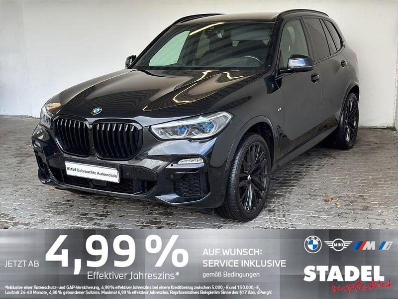 Schwarz Gebraucht 2021 BMW X5 M Sport SUV | 43.888 € (Superpreis) - Bild 1/4