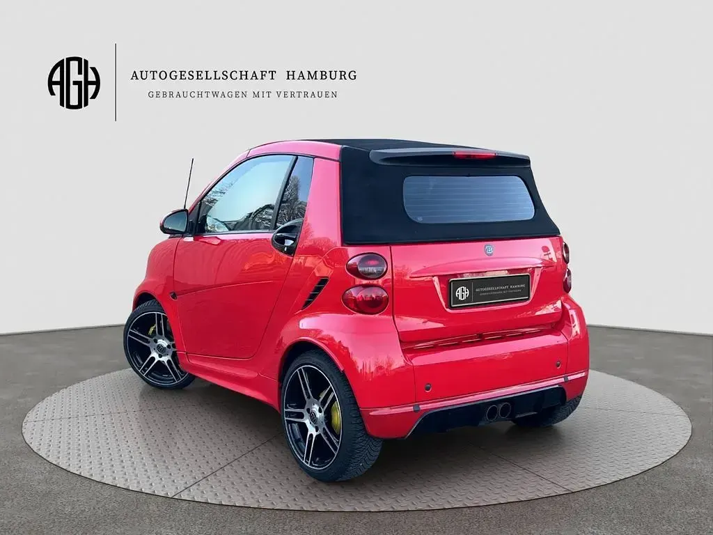 Gebraucht Smart ForTwo Cabrio Brabus 71 PS (52 kW) 2007 Rot Cabrio