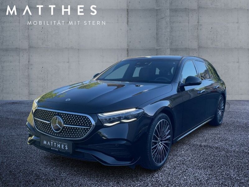 Schwarz Gebraucht 2024 Mercedes E300 AMG Kombi | 63.790 € (Superpreis) - Bild 1/4