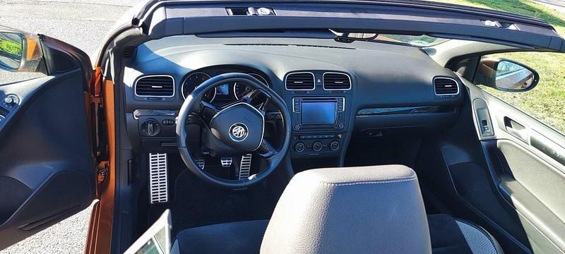 Gebraucht VW Golf Cabriolet Trendline 105 PS (77 kW) 2016 Orange Cabrio