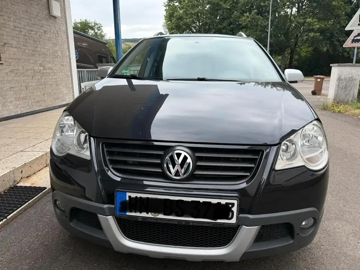Gebraucht VW Polo Cross 80 PS (58 kW) 2006 Schwarz Kleinwagen