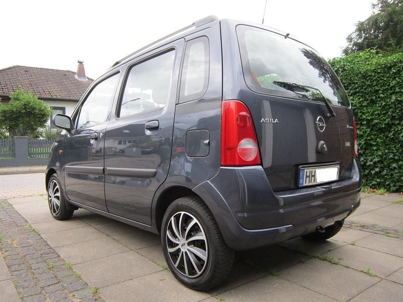 Blau Gebraucht 2006 Opel Agila Kleinwagen | 1.890 € (Etwas zu teuer) - Bild 1/4