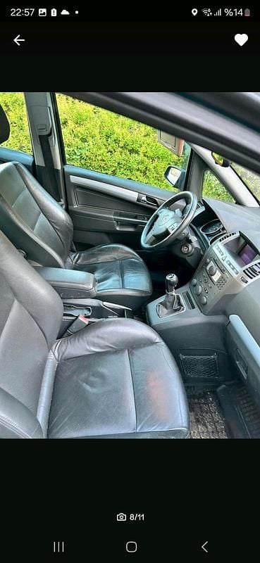 Grün Gebraucht 2007 Opel Zafira Kombi | 2.000 € (Fairer Preis) - Bild 1/4