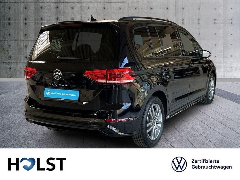 Gebraucht VW Touran Highline 150 PS (110 kW) 2024 Schwarz Van / Kleinbus