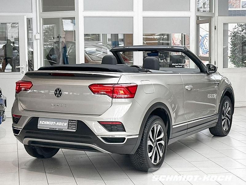 Gebraucht VW T-Roc Cabriolet Active 150 PS (110 kW) 2021 Silber Cabrio