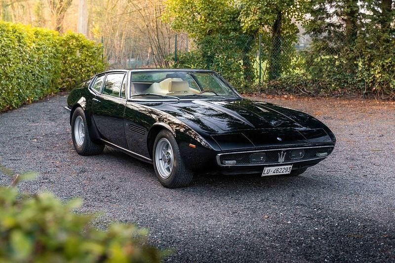 Gebraucht Maserati Ghibli 330 PS (242 kW) 1968 Schwarz Coupé