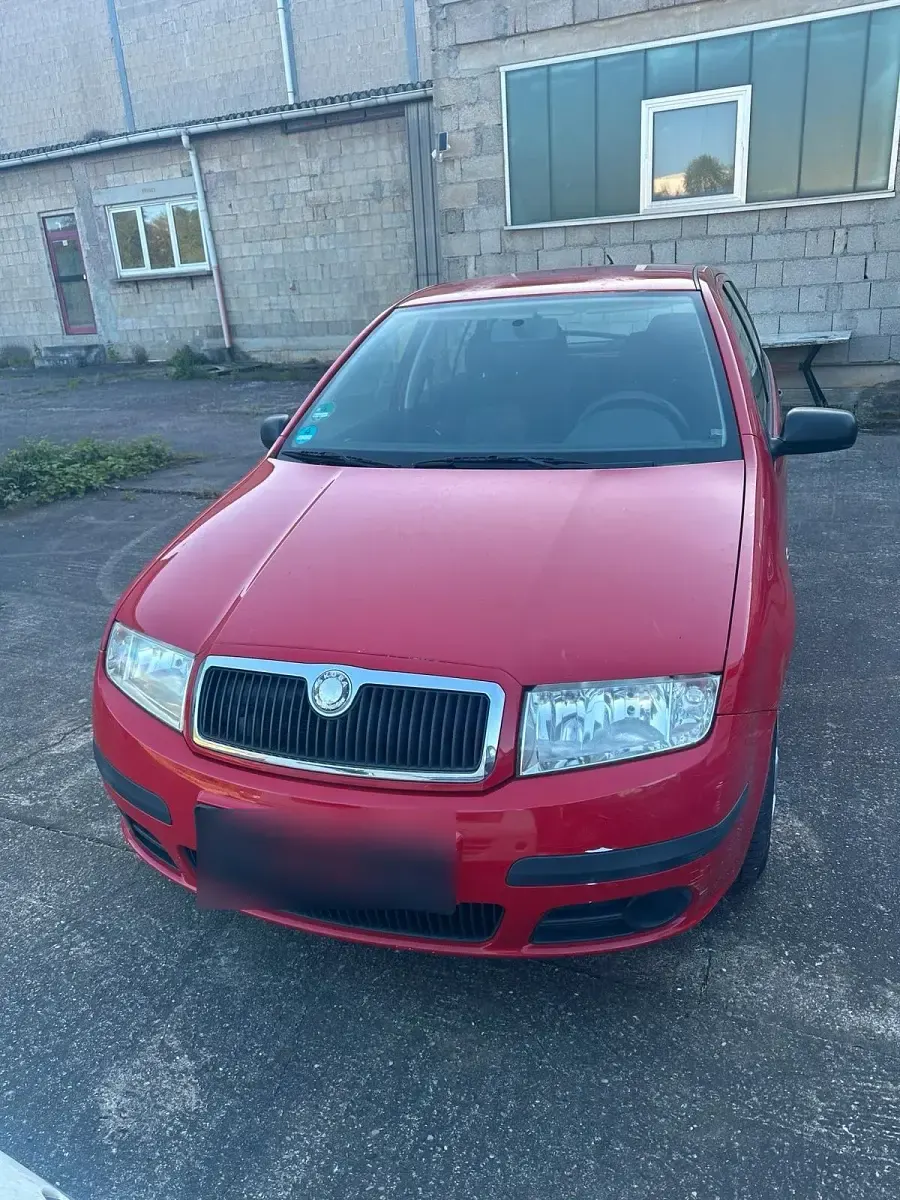 Gebraucht Skoda Fabia 54 PS (39 kW) 2005 Rot Kombi
