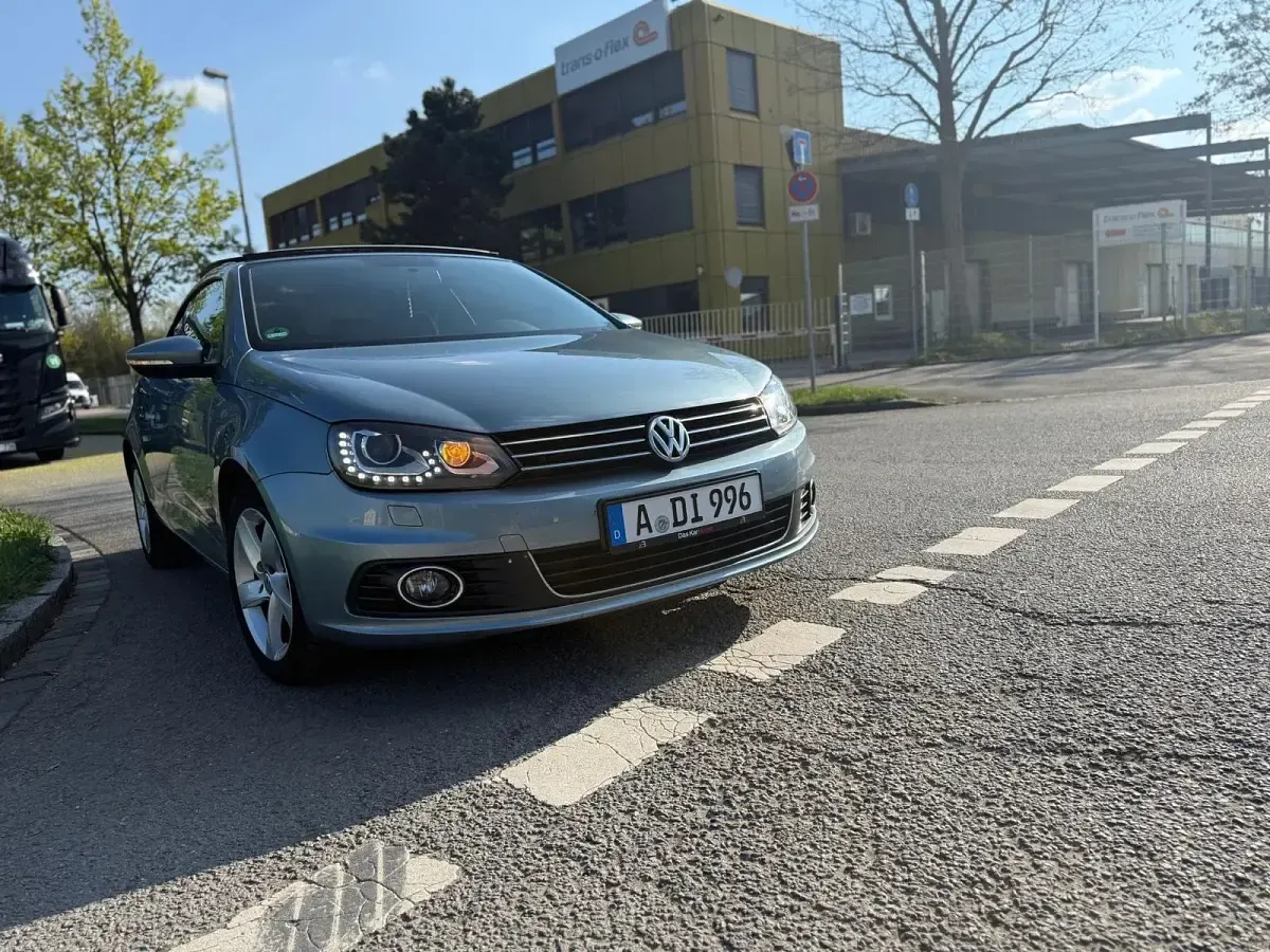 Occasion VW Eos 140 PK (102 kW) 2012 Blauw Cabriolet
