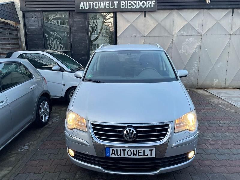 Gebraucht VW Touran Highline 105 PS (77 kW) 2008 Silber Van / Kleinbus