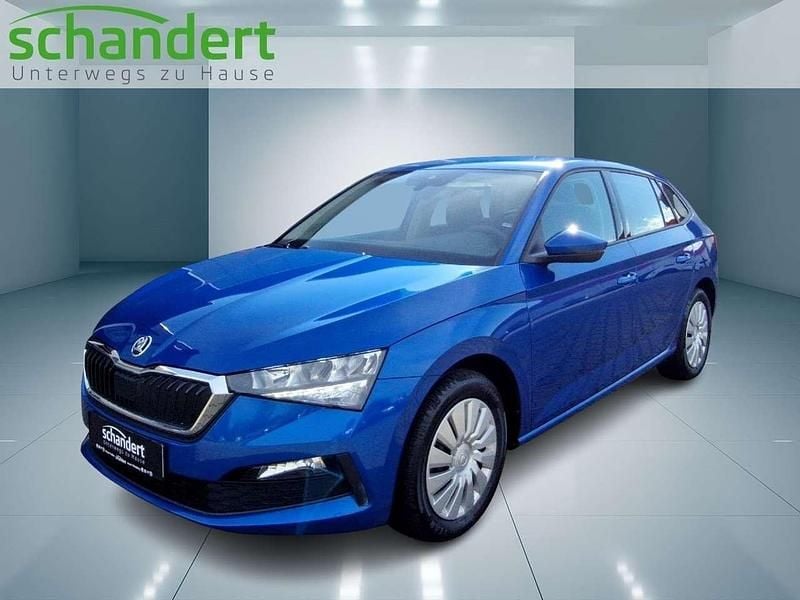 Gebraucht Skoda Scala 95 PS (69 kW) 2023 Raceblau metallic Kleinwagen