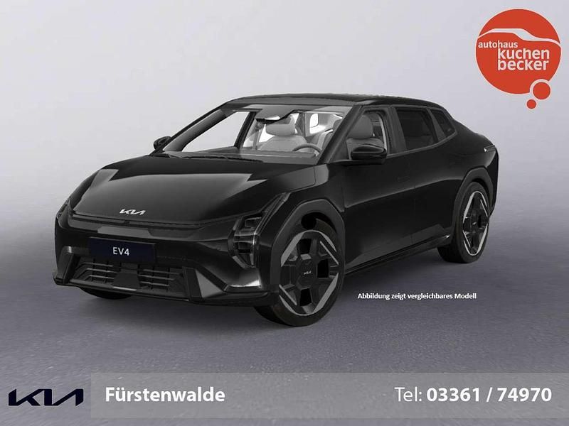 Neu Kia EV4 Earth 150 kW (204 PS) 2025 Schwarz Kleinwagen