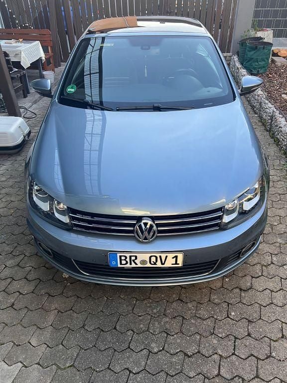 Second-hand VW Eos Cup 140 CP (102 kW) 2015 Albastru Cabrio