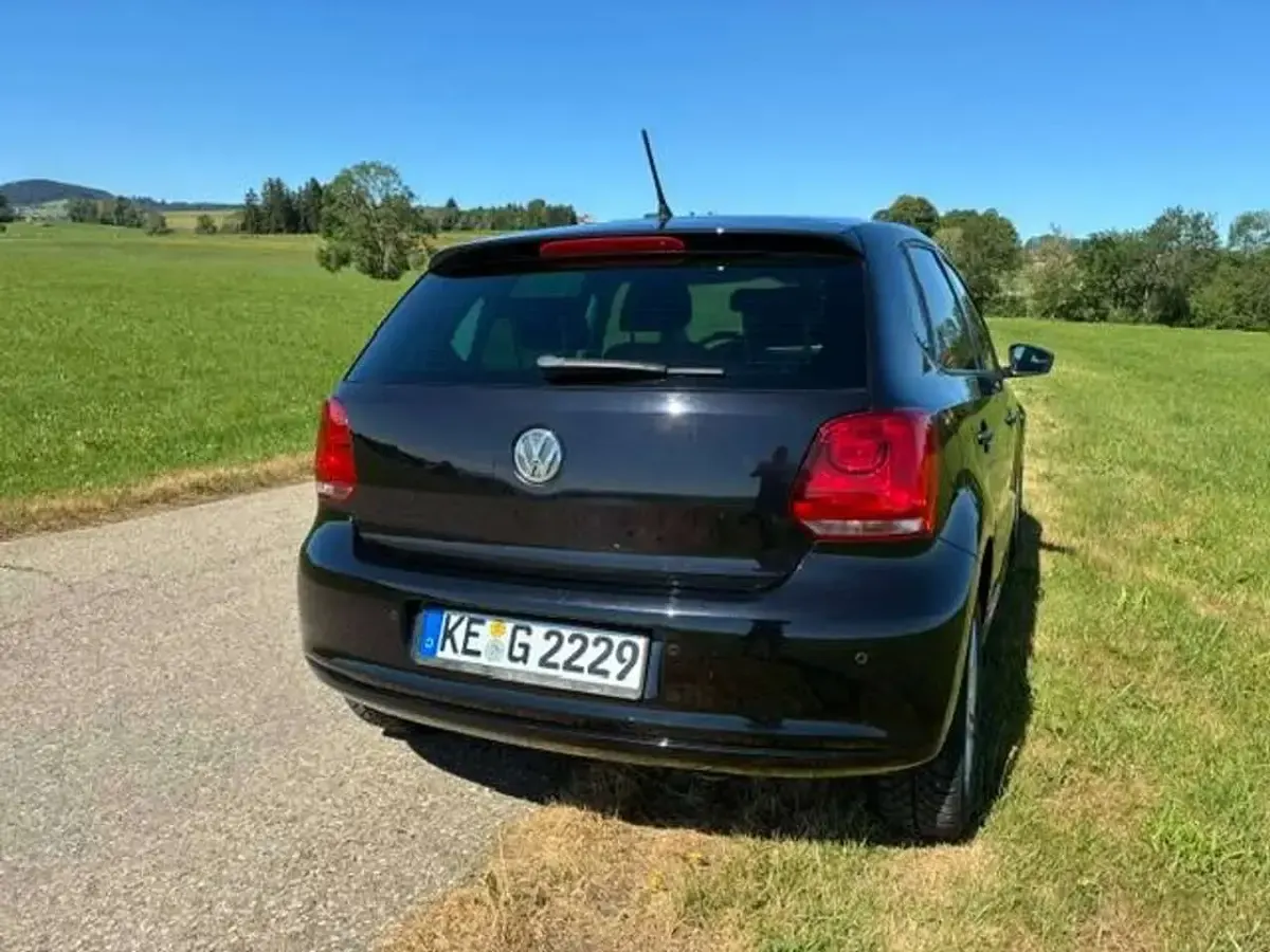 Gebraucht VW Polo Cross 69 PS (50 kW) 2013 Schwarz Kleinwagen