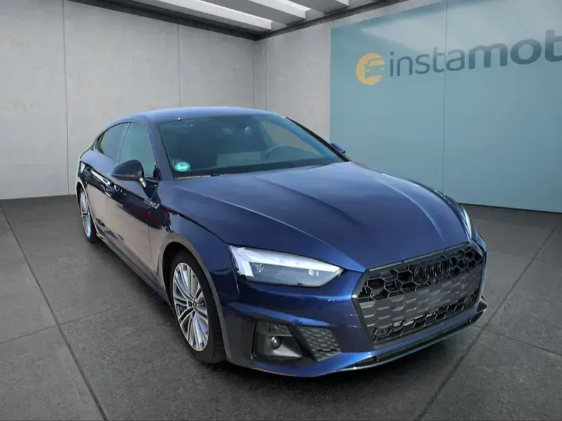 Gebraucht Audi A5 Sportback 204 PS (150 kW) 2022 Blau Kleinwagen