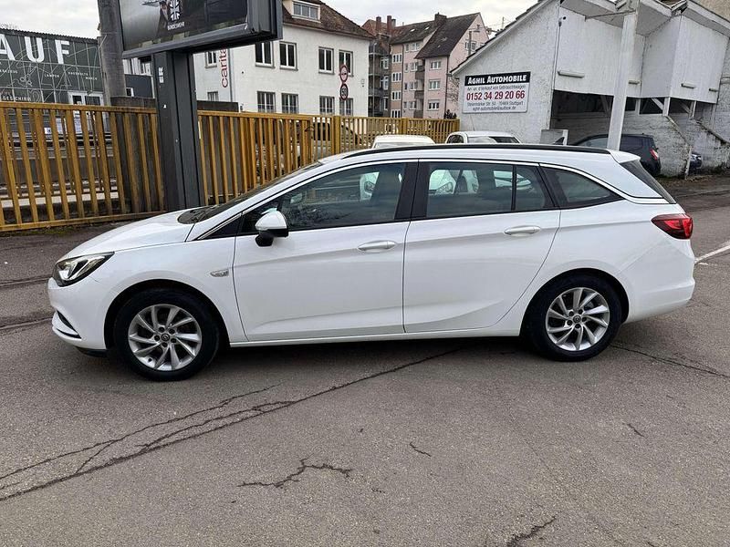 Gebraucht Opel Astra Edition 110 PS (80 kW) 2018 Weiß Limousine