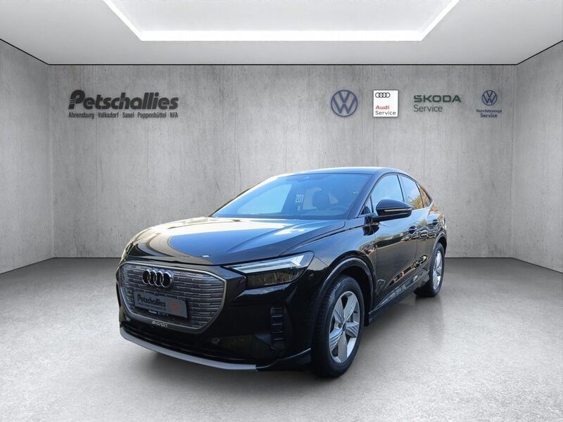Schwarz Gebraucht 2022 Audi Q4 Sportback e-tron Advanced SUV | 37.850 € (Fairer Preis) - Bild 1/4