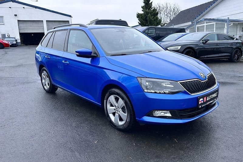 Gebraucht Skoda Fabia Style 110 PS (80 kW) 2018 Blau Kombi