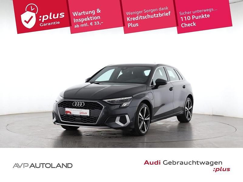 Grau Gebraucht 2022 Audi A3 Sportback e-tron Advanced Plus Kleinwagen | 23.770 € (Guter Preis) - Bild 1/4