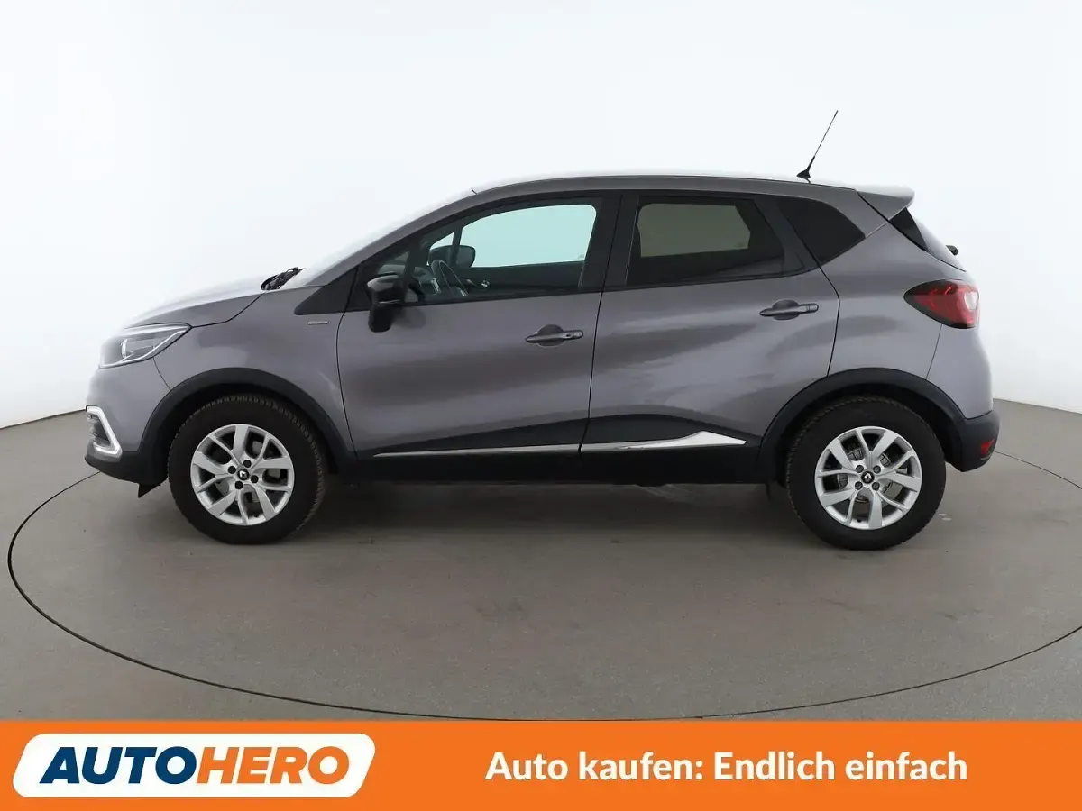 Gebraucht Renault Captur LIMITED 131 PS (96 kW) 2019 Grau SUV