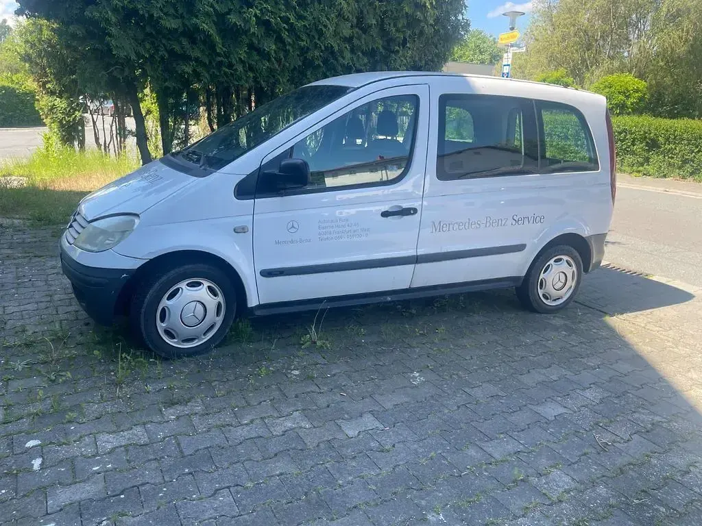 Gebraucht Mercedes Vaneo 82 PS (60 kW) 2004 Weiß Van / Kleinbus