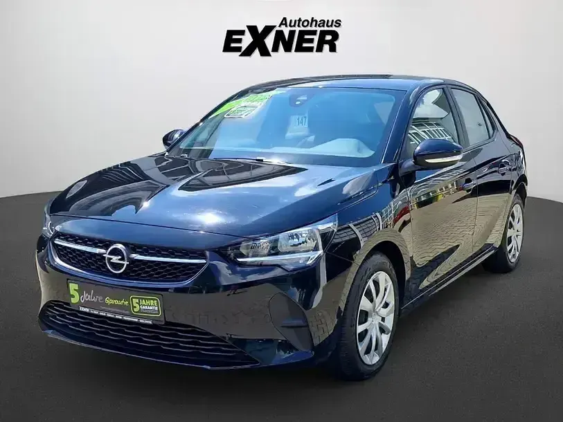 Gebraucht Opel Corsa Edition 75 PS (55 kW) 2023 Diamant schwarz Kleinwagen