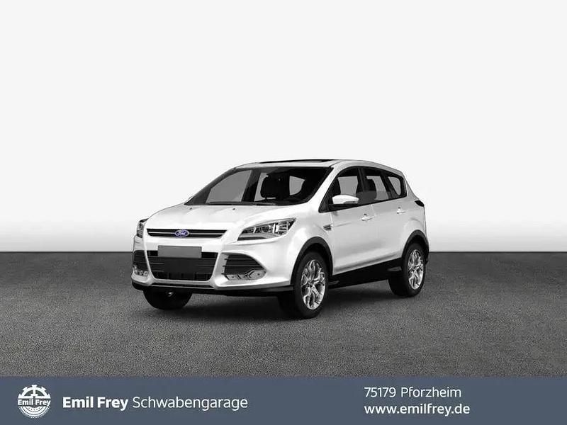 Frostweiß Gebraucht 2015 Ford Kuga Titanium SUV | 13.850 € (Fairer Preis) - Bild 1/4