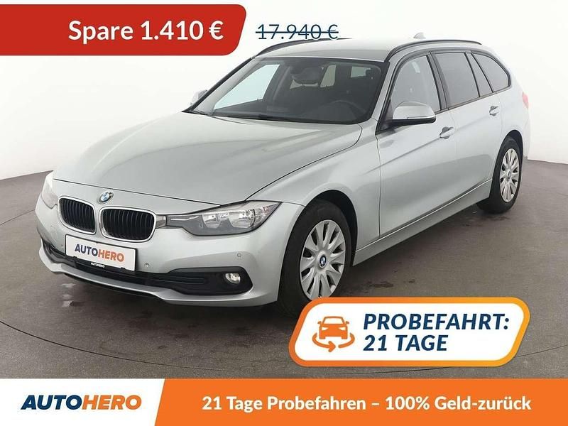 Glaciersilber Gebraucht 2017 BMW 318 Kombi | 16.530 € (Fairer Preis) - Bild 1/3