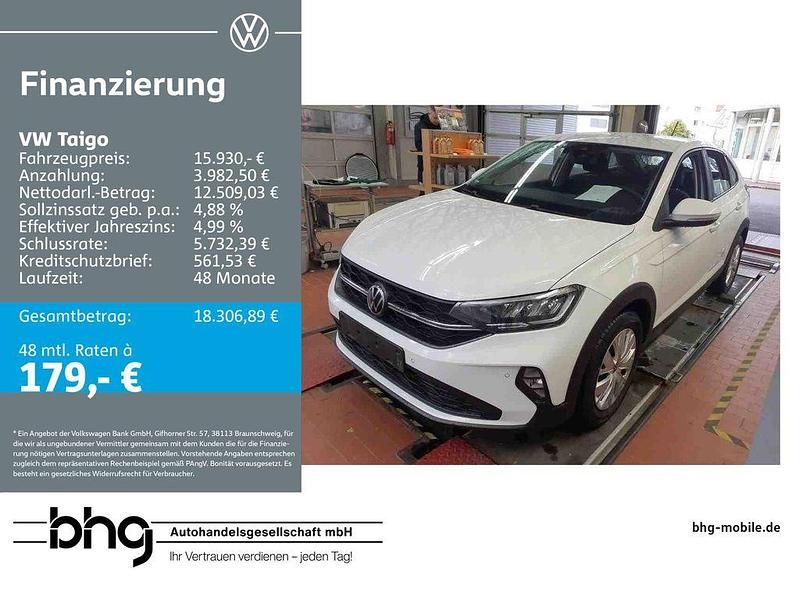 Weiss Gebraucht 2022 VW Taigo SUV | 15.930 € (Guter Preis) - Bild 1/4