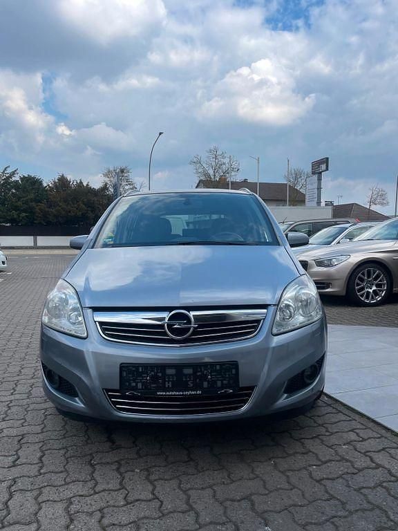 Gebraucht Opel Zafira Edition 125 PS (91 kW) 2008 Blau Van / Kleinbus