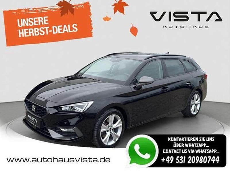 Schwarz Gebraucht 2021 Seat Leon FR Kombi | 19.300 € (Fairer Preis) - Bild 1/4