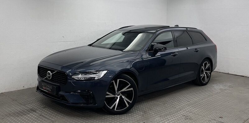 Denim blue (metallic) Gebraucht 2021 Volvo V90 R-Design Kombi | 29.800 € (Guter Preis) - Bild 1/4
