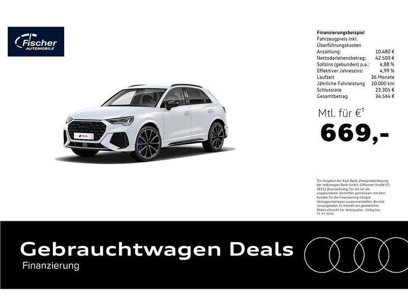 Weiss Gebraucht 2021 Audi RS Q3 Sport SUV | 52.980 € (Fairer Preis) - Bild 1/4