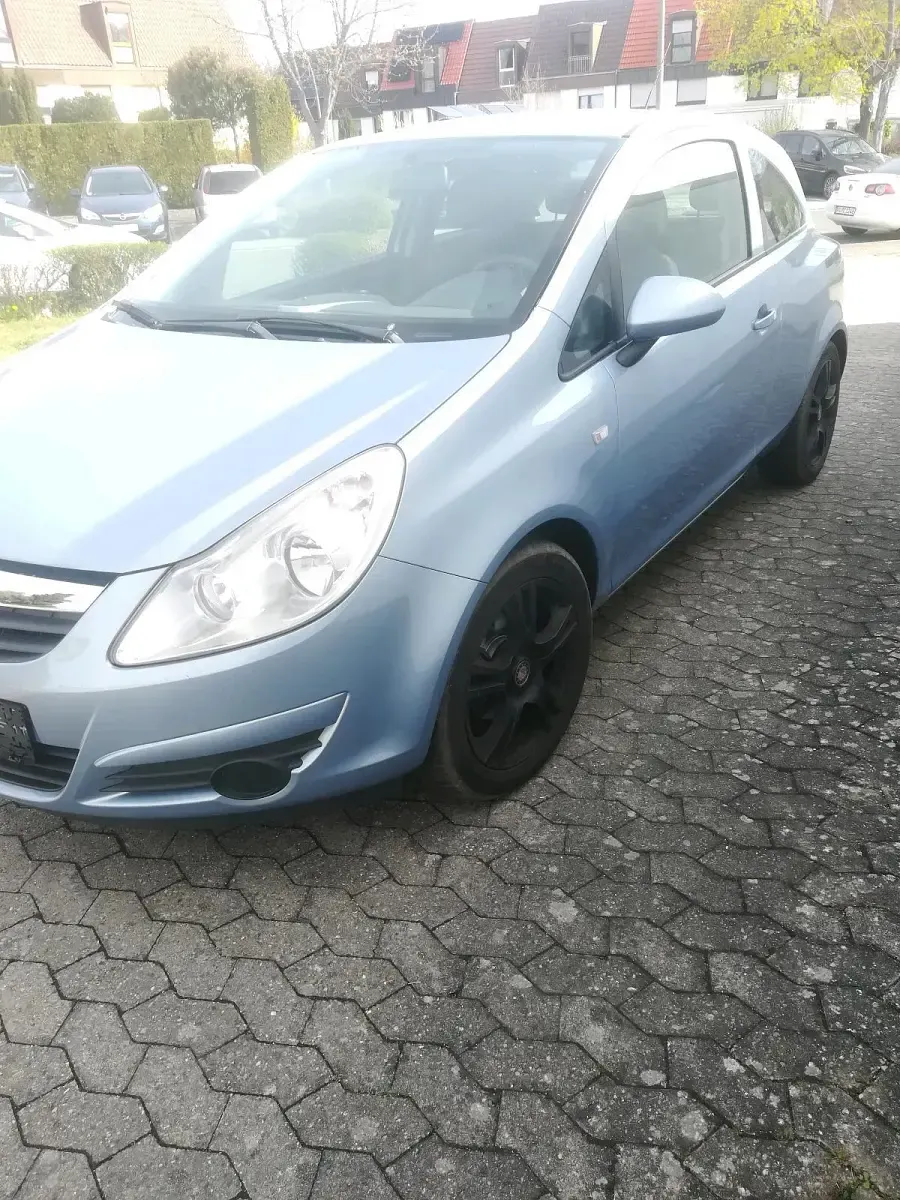 Gebraucht Opel Corsa 80 PS (58 kW) 2008 Blau Kleinwagen