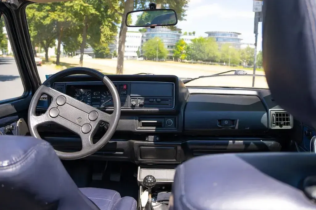 Gebraucht VW Golf Cabriolet 90 PS (66 kW) 1984 Blau Cabrio