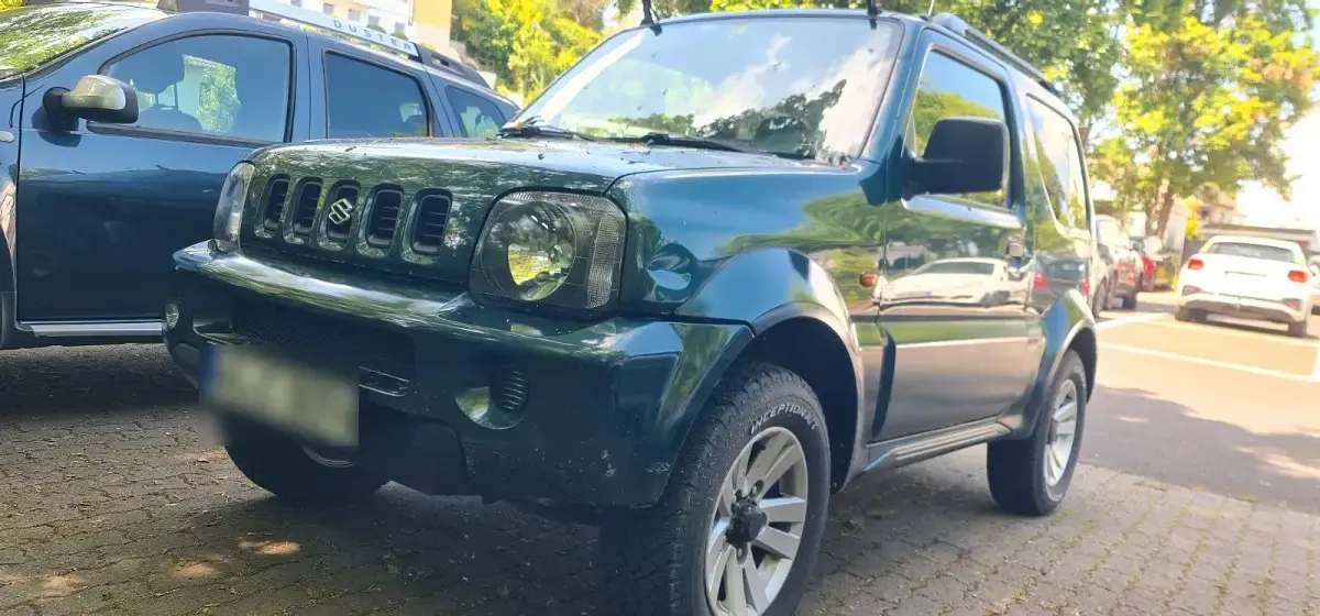 Gebraucht Suzuki Jimny 81 PS (59 kW) 2003 Grün SUV