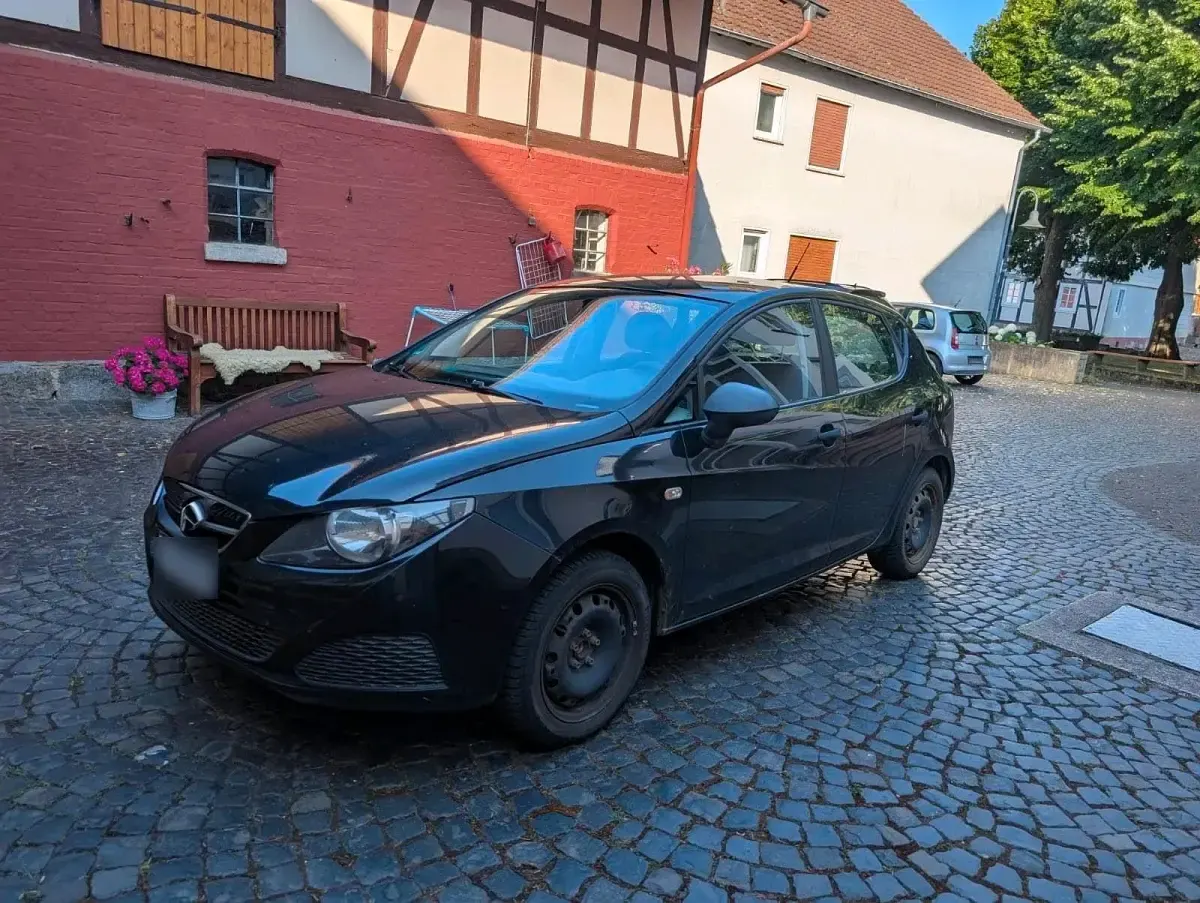 Gebraucht Seat Ibiza 68 PS (50 kW) 2008 Schwarz Kleinwagen