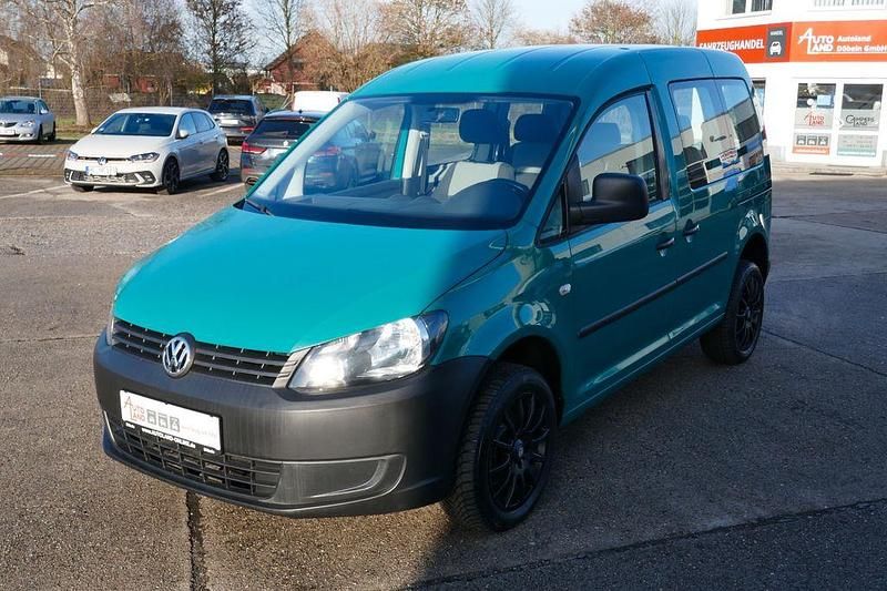 Gebraucht VW Caddy 110 PS (80 kW) 2014 Grün Van / Kleinbus