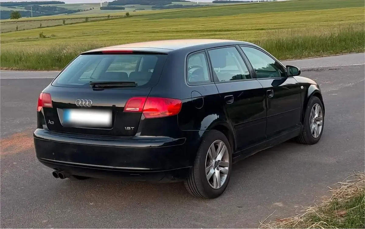 Gebraucht Audi A3 Sportback S-Line 160 PS (117 kW) 2008 Schwarz Kleinwagen