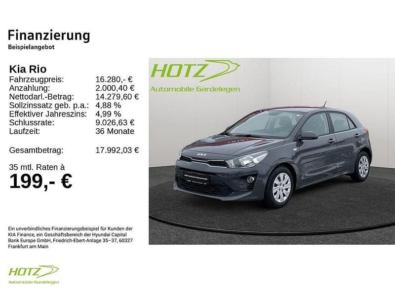 Gebraucht Kia Rio Platinum Edition 120 PS (88 kW) 2023 Perennial grey Limousine