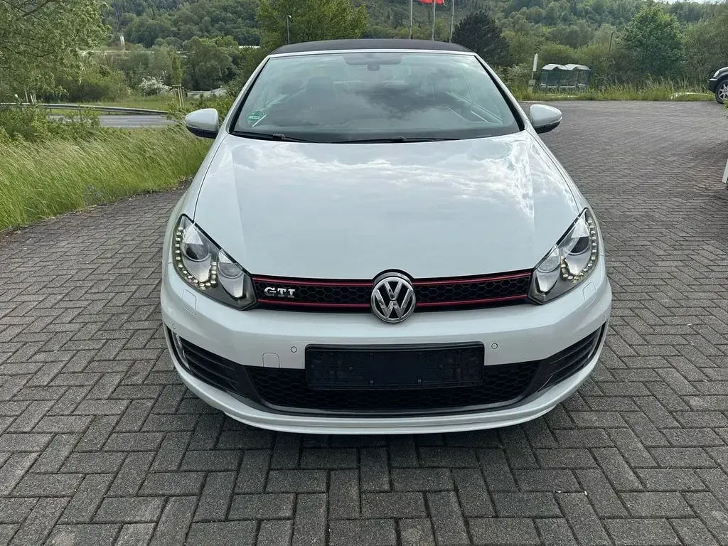Gebraucht VW Golf Cabriolet GTI 211 PS (155 kW) 2013 Weiß Cabrio