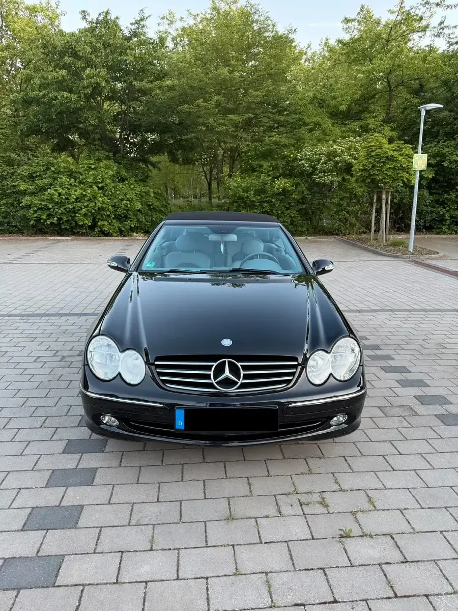 Gebraucht Mercedes CLK200 163 PS (119 kW) 2005 Schwarz Cabrio