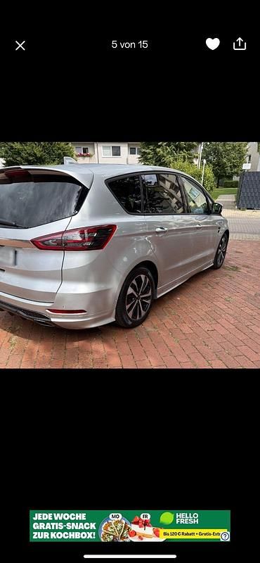 Gebraucht Ford S-MAX ST 190 PS (139 kW) 2022 Silber Van / Kleinbus