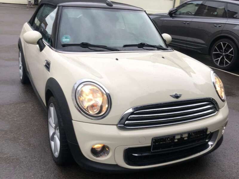 Weiß original Gebraucht 2010 Mini Cooper Cabriolet Cabrio | 5.500 € (Fairer Preis) - Bild 1/4