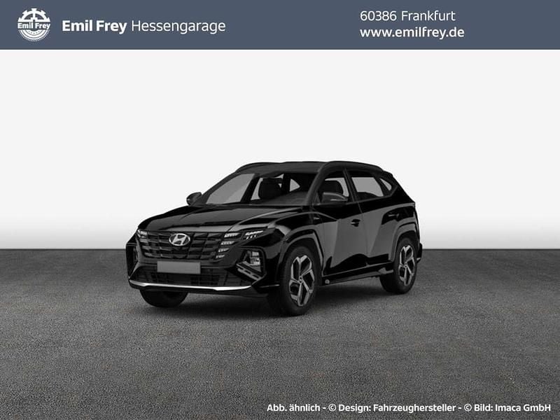 Phantom black Gebraucht 2021 Hyundai Tucson Prime SUV | 27.550 € (Fairer Preis) - Bild 1/4