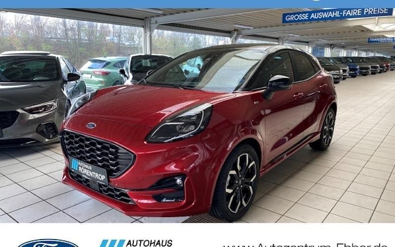 Rot Gebraucht 2020 Ford Puma Gen-E ST-Line X SUV | 18.478 € - Bild 1/4