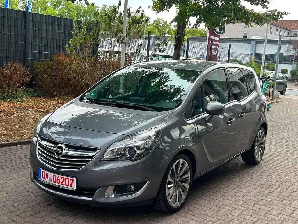 Gebraucht Opel Meriva Innovation 110 PS (80 kW) 2015 Karbon silber/shiny grey (m2) Van / Kleinbus